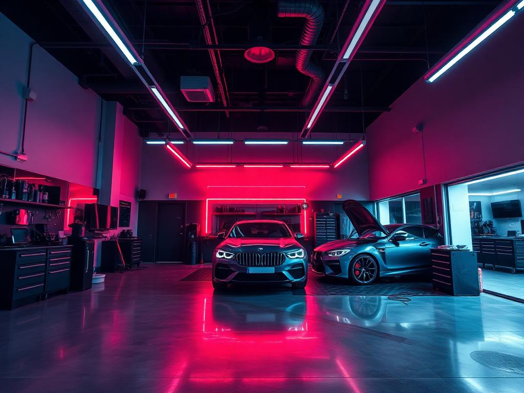 Inside the ViViD Tint & PPF installation bays
